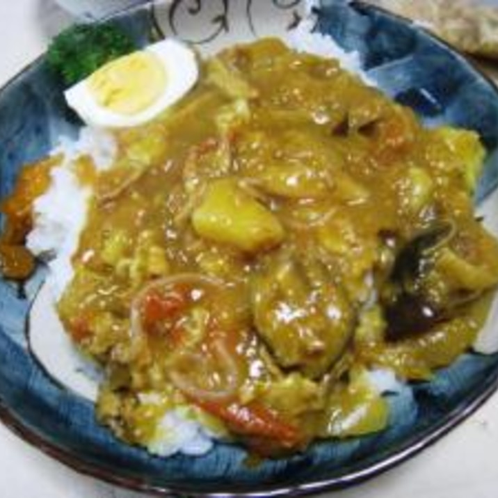 カレー粉で作る　カレーライス